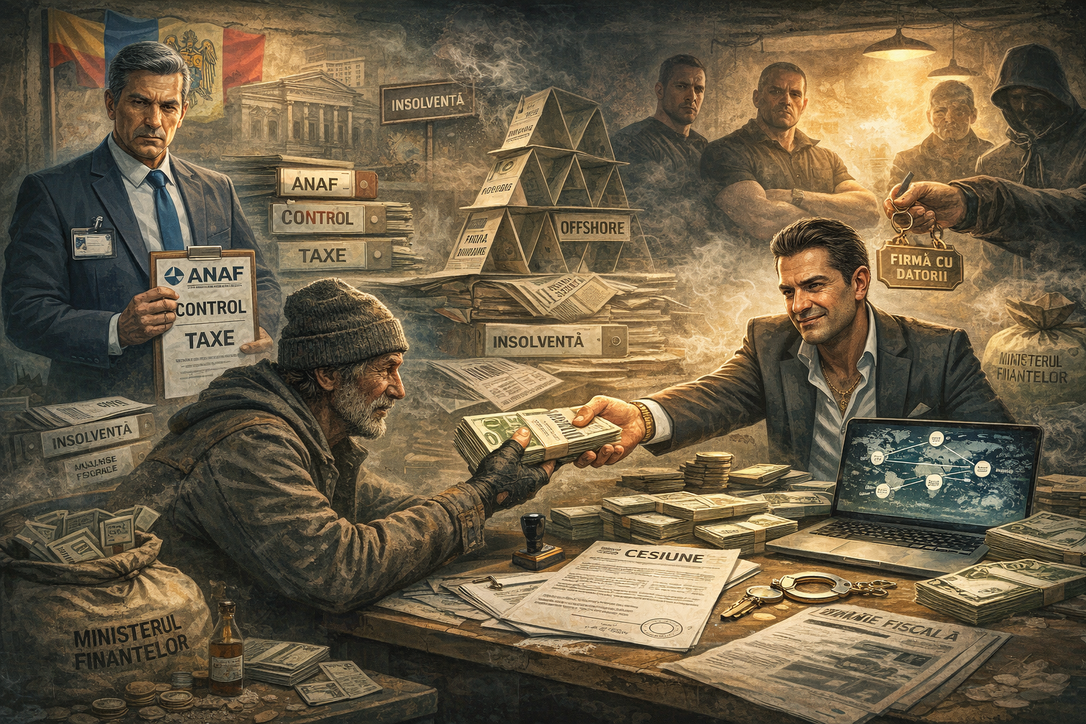 Stat dur cu contribuabilii corecți, indulgent cu rețelele care golesc bugetul public